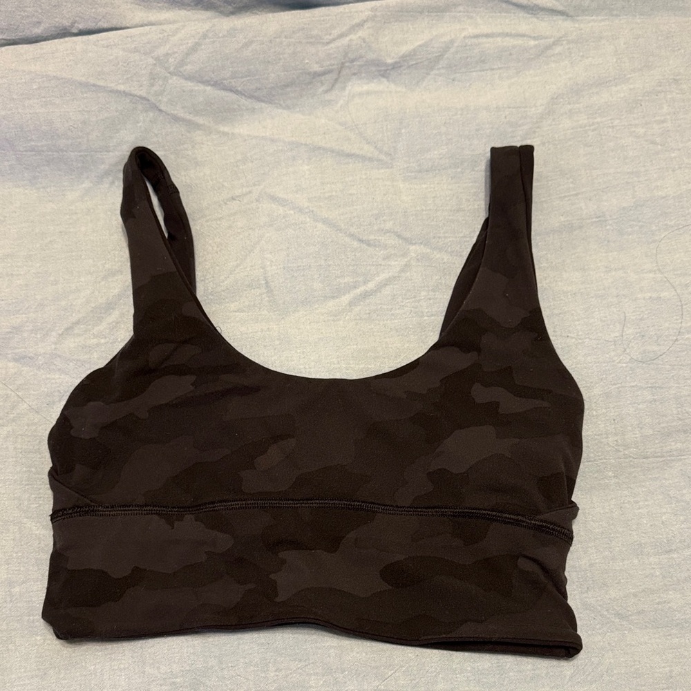LULULEMON ALIGN REVERSIBLE CAMO BRA